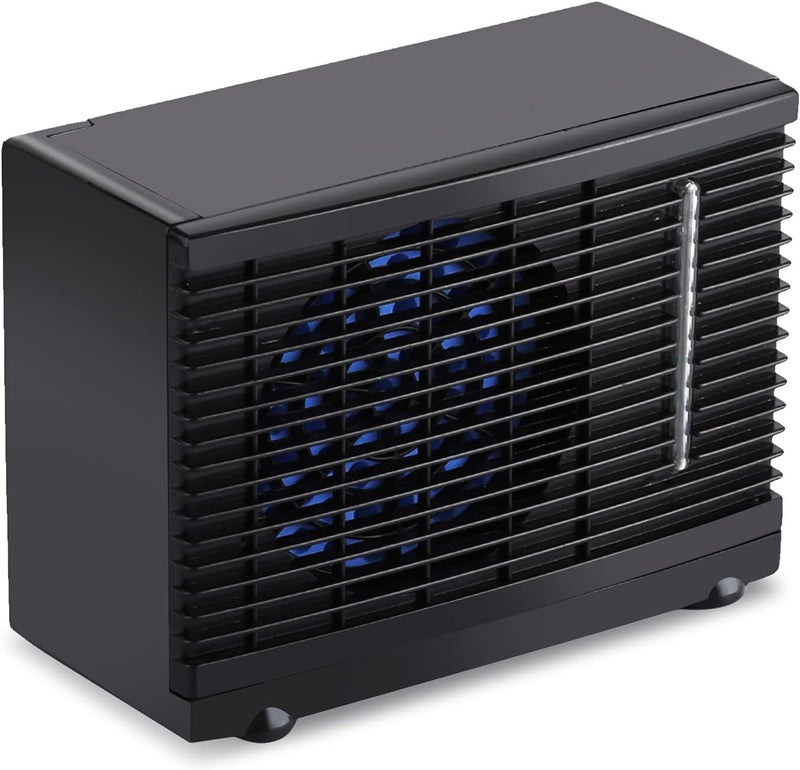 woobles Car Air Conditioner Fan, Car Cooling Fan, Portable Air Cooler Universal DC 12V Mini Air Conditioner Fan, Suitable For Installation In Car Trucks Buses And Other Vehicles To Bring Cool - Image 1